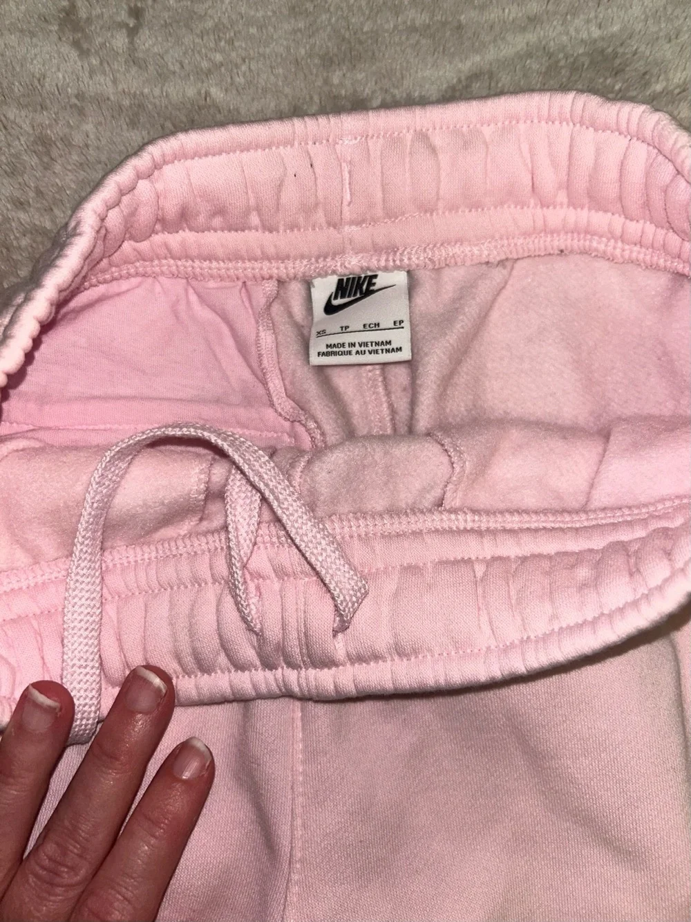 Nike men’s Light Pink Joggers. XS. Never worn.